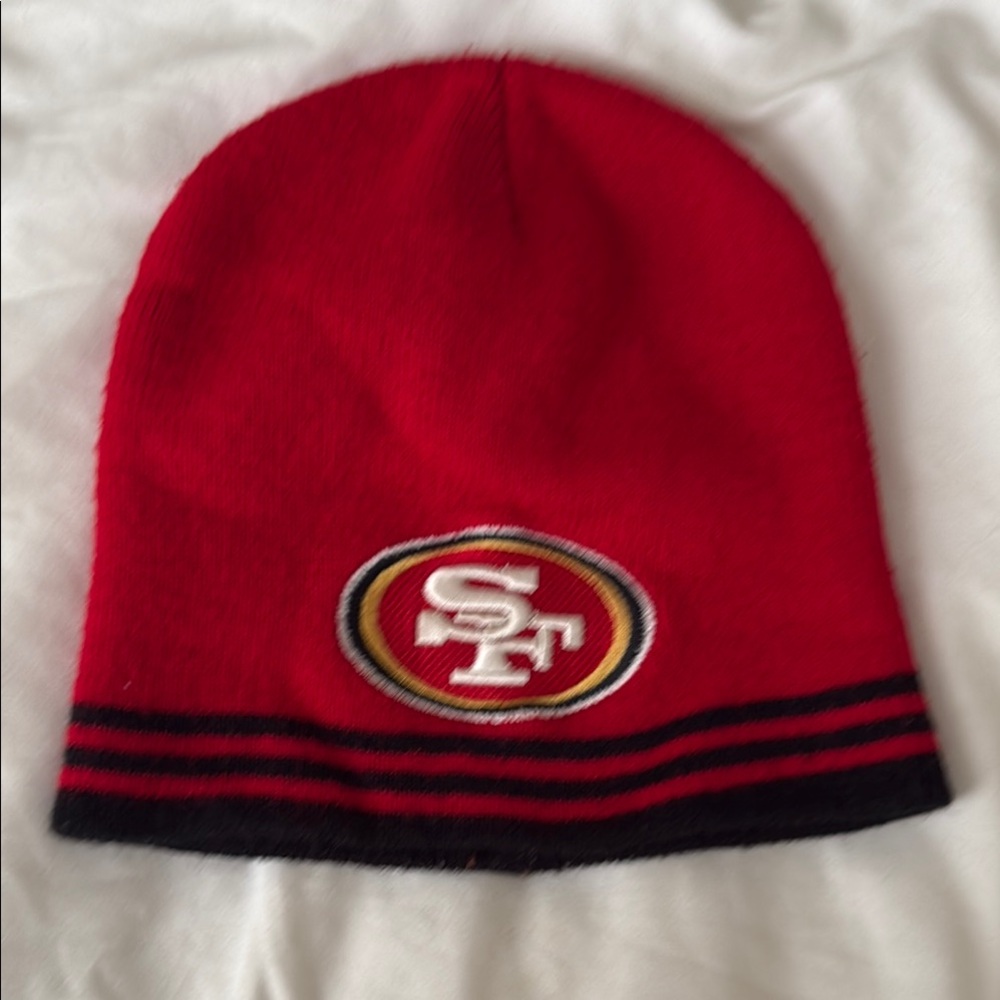 Kids Beanie - Red and Black